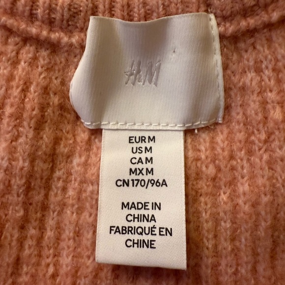 H&M Blush Orange Knit Top - Picture 3 of 6